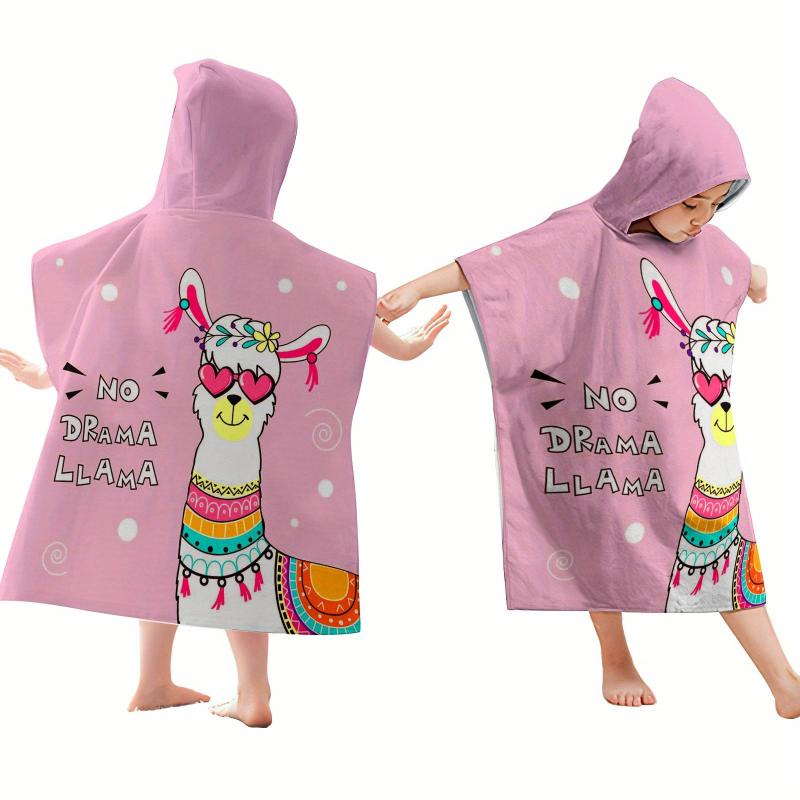 Kids' Hooded Bathrobe Towel Soft & Quick Drying