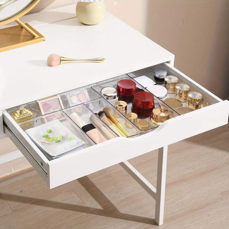 Drawer Storage Box Divider Box Transparent Acrylic Container