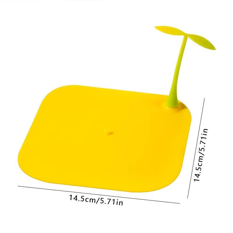 Rubber Floor Drain Mat Bathroom Drain Deodorant Cover