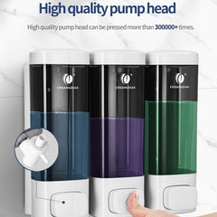 Wall Mounted Shower Pump 320mlx3 Dispenser