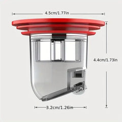 Insect-Proof Floor Drain Filter with Magnetic Suction