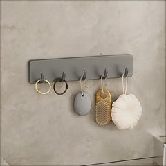 Adhesive Hooks for Towels, Hats, Keys - Bathroom Towel Hanger