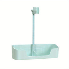 Adjustable Punch Shower Head Bracket Bathroom Spray Holder Base