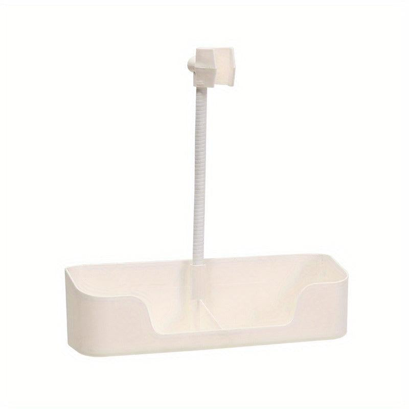 Adjustable Punch Shower Head Bracket Bathroom Spray Holder Base