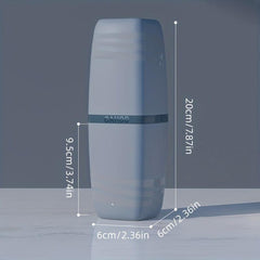 3 In 1 Toothbrush Case Toothpaste Holder Travel Cup