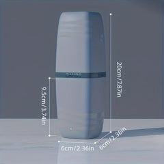 3 In 1 Toothbrush Case Toothpaste Holder Travel Cup