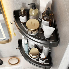 Bathroom Triangle Rack Cosmetic Storage Bath Supplies Corner Shelf Wall Storage