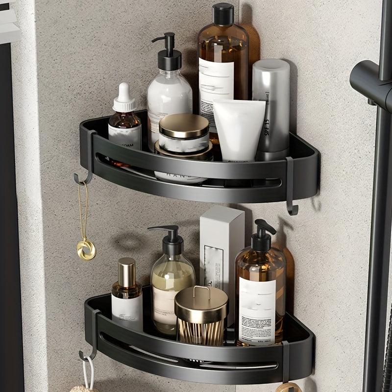 Bathroom Triangle Rack Cosmetic Storage Bath Supplies Corner Shelf Wall Storage