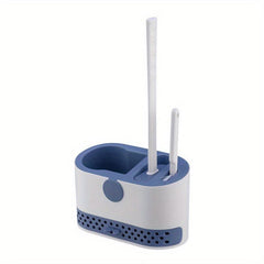 Wall Mounted Toilet Brush Household Bathroom Cleaning Set