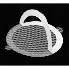 10pcs Disposable Shower Drain Hair Catcher Mesh Stickers