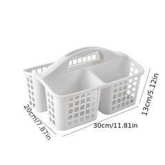 Plastic Handheld Shower Basket Bathroom Storage Organizer