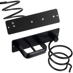 Wall Mounted Hair Dryer Holder Bathroom Storage Rack