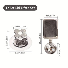 Toilet Seat Handle Lift - Avoid Touching Lid - Home Essential