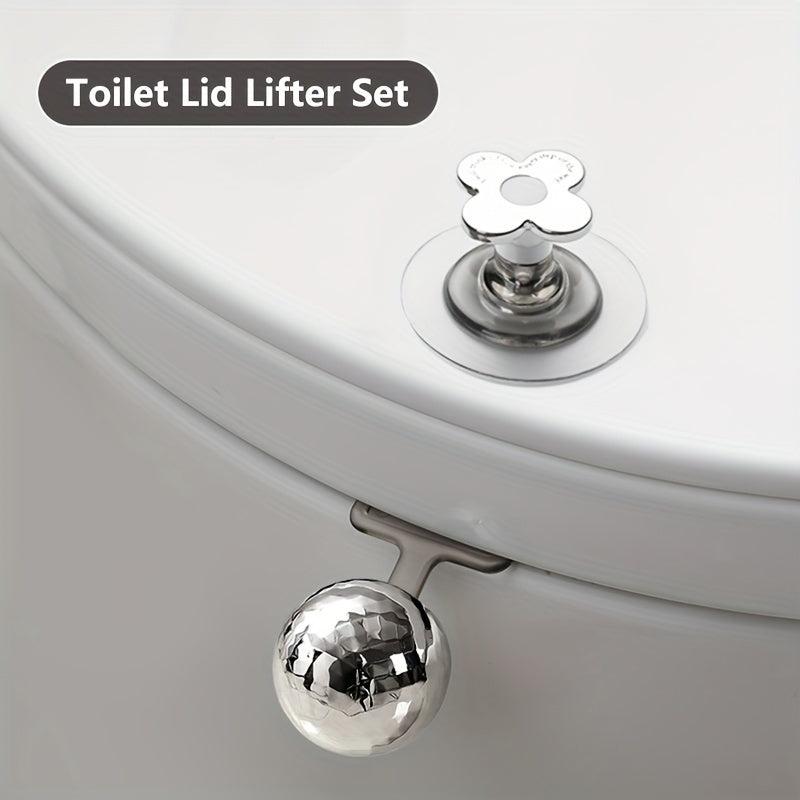 Toilet Seat Handle Lift - Avoid Touching Lid - Home Essential