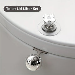 Toilet Seat Handle Lift - Avoid Touching Lid - Home Essential