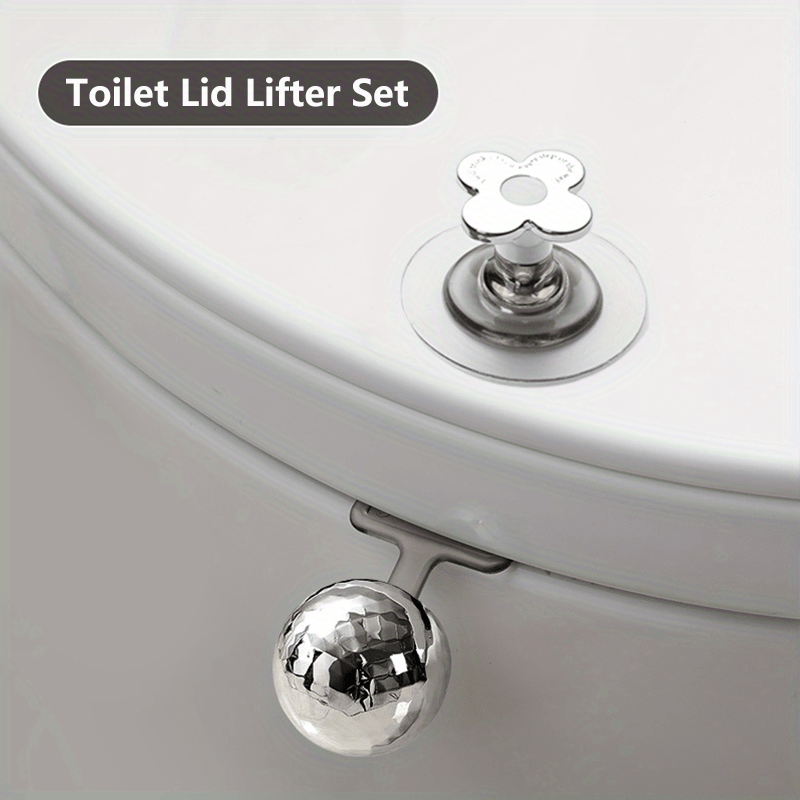 Toilet Seat Handle Lift - Avoid Touching Lid - Home Essential