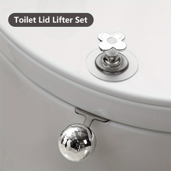 Toilet Seat Handle Lift - Avoid Touching Lid - Home Essential