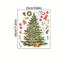 Christmas Tree Candy Sticker Home Decoration Wall Sticker