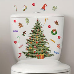 Christmas Tree Candy Sticker Home Decoration Wall Sticker