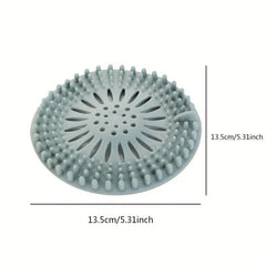 2pcs Sewer Filter Screen Hair Floor Drain Bathroom Hair Prevention Filter