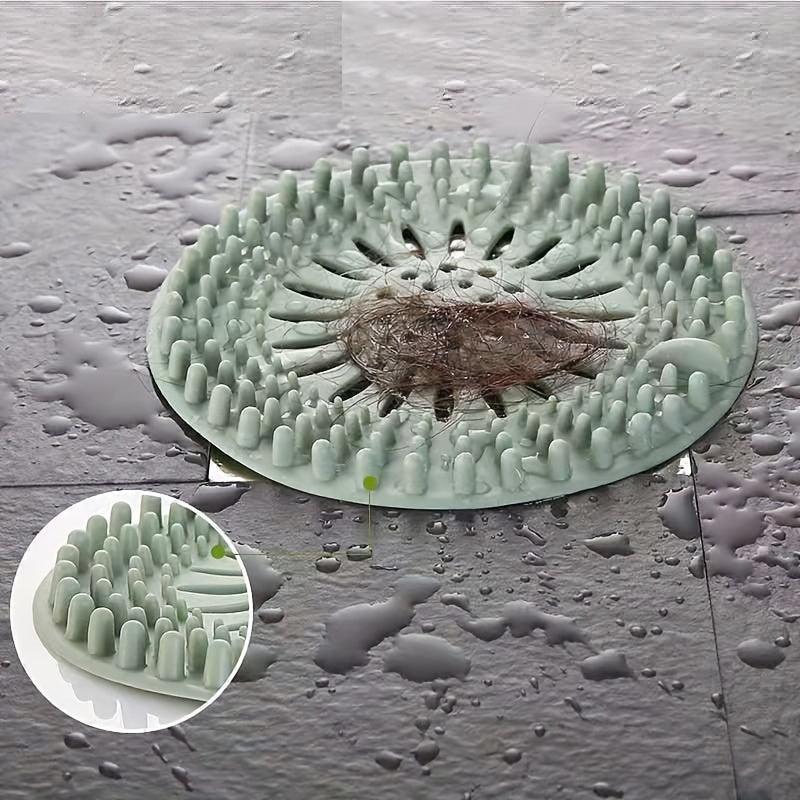 2pcs Sewer Filter Screen Hair Floor Drain Bathroom Hair Prevention Filter