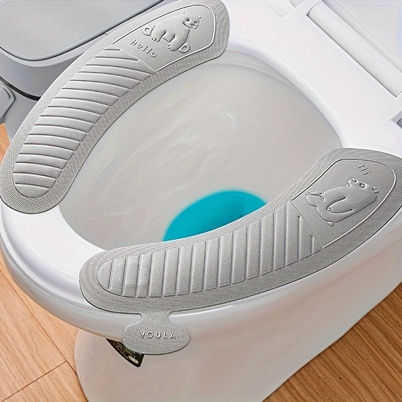 Waterproof Toilet Seat Covers Non Slip Soft Toilet Cover