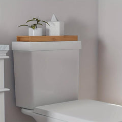 Bamboo Bathroom Vanity Tray for Towels and Cosmetics