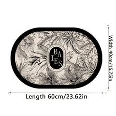 Diatom Mud Absorbent Mat Toilet Bathroom Floor Mat Non-slip Entry Door Mat