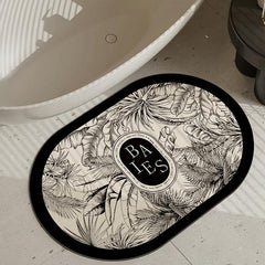 Diatom Mud Absorbent Mat Toilet Bathroom Floor Mat Non-slip Entry Door Mat