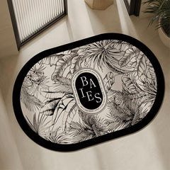 Diatom Mud Absorbent Mat Toilet Bathroom Floor Mat Non-slip Entry Door Mat