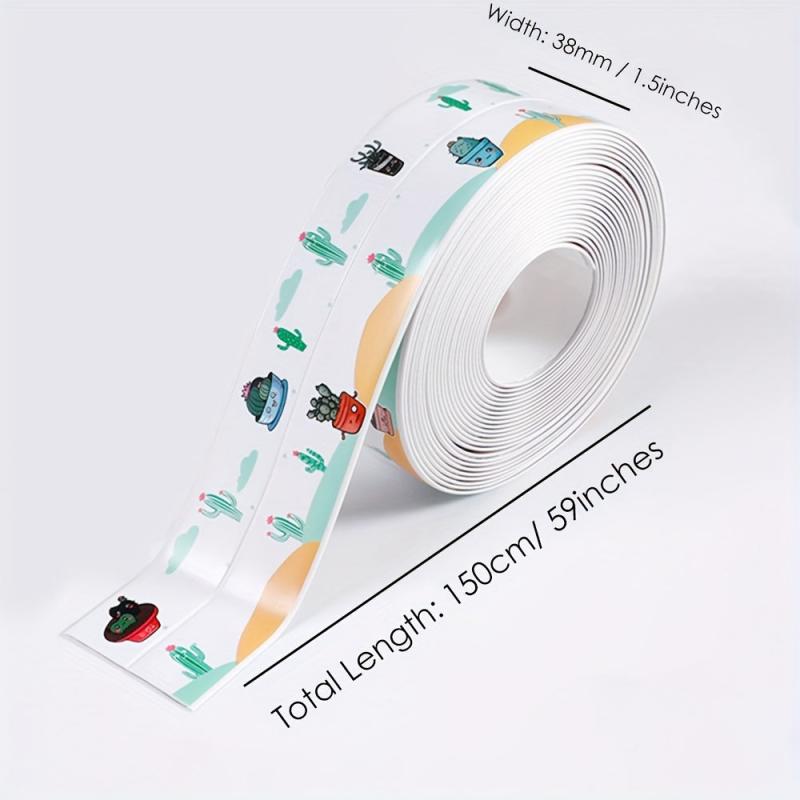 Self Adhesive Caulk Strip for Bathroom Wall Edge