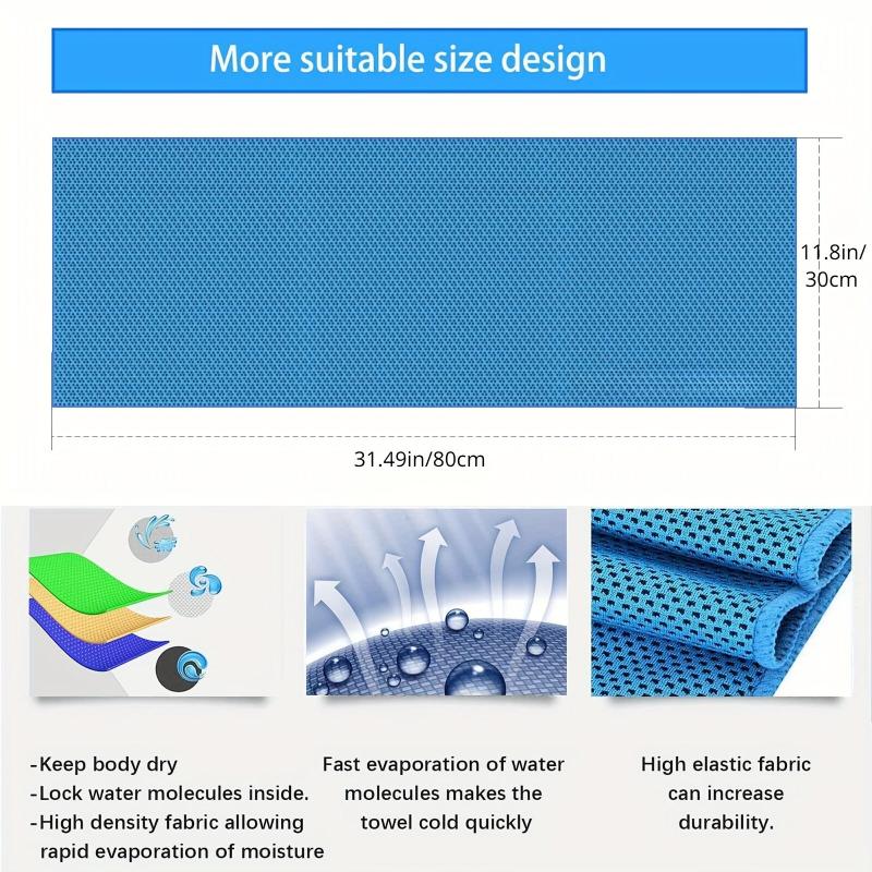 50 pcs Cooling Towel for Workout Gym Travel Yoga Outdoor Sports Stay Refreshed