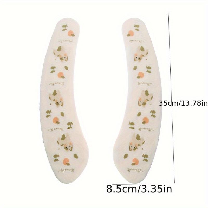 6pcs Cartoon Toilet Seat Covers Self Adhesive Non Slip Soft Toilet Cover