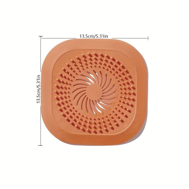 Hair Catcher Floor Drain Anti Clog Hair Stopper Silicone Floor Drain Cover