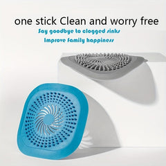 Hair Catcher Floor Drain Anti Clog Hair Stopper Silicone Floor Drain Cover