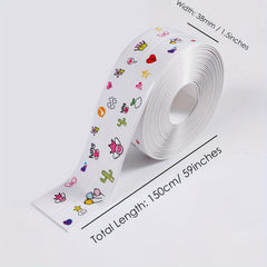 Self Adhesive Caulk Tape for Bathroom Decor