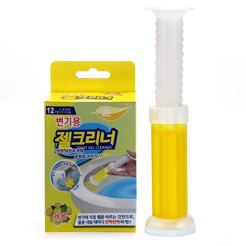 6 Types Toilet Cleaning Gel Air Freshener With Petals Scent Deodoriser