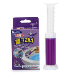 6 Types Toilet Cleaning Gel Air Freshener With Petals Scent Deodoriser
