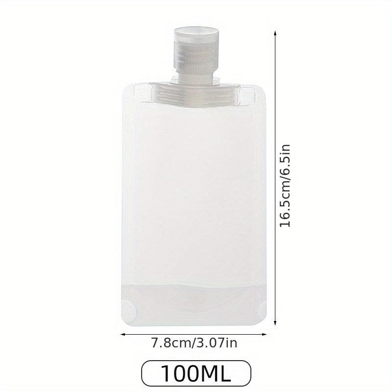 3pcs Portable Travel Makeup Packing Bag Cosmetic Lotion Shower Gel Shampoo
