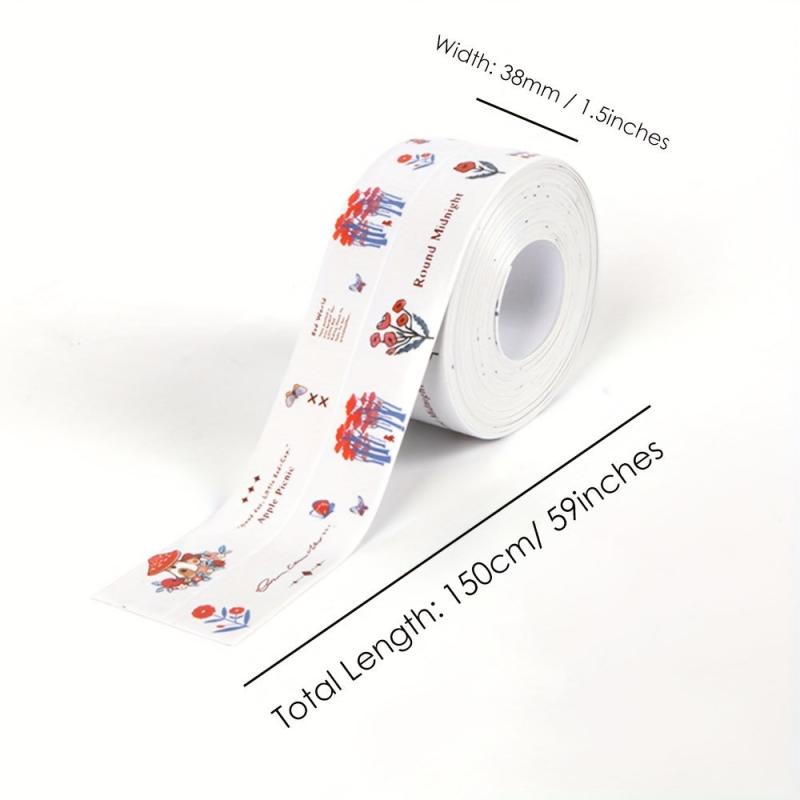 Self Adhesive Caulk Strip for Bathtub Bathroom Sink Wall Edge