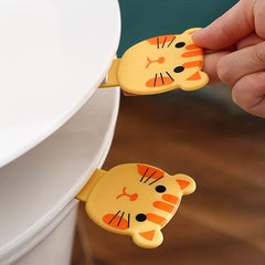 2pcs Toilet Lid Opener Anti Dirt Handle Household Toilet Lid Opener