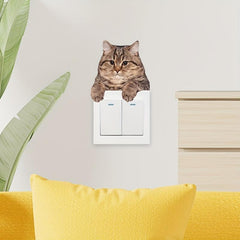 Animal Pattern Wall Sticker - Easy Home Decoration for Bedroom, Living Room