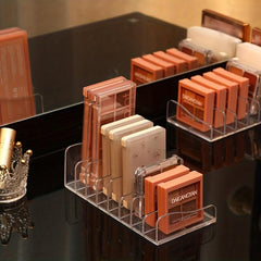 Transparent Cosmetic Storage Rack for Makeup and Skin Care Products
