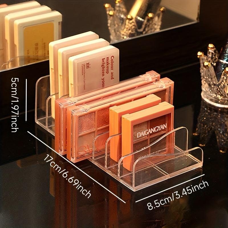 Transparent Cosmetic Storage Rack for Makeup and Skin Care Products