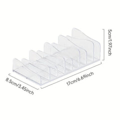 Transparent Cosmetic Storage Rack for Makeup and Skin Care Products