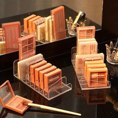 Transparent Cosmetic Storage Rack for Makeup and Skin Care Products