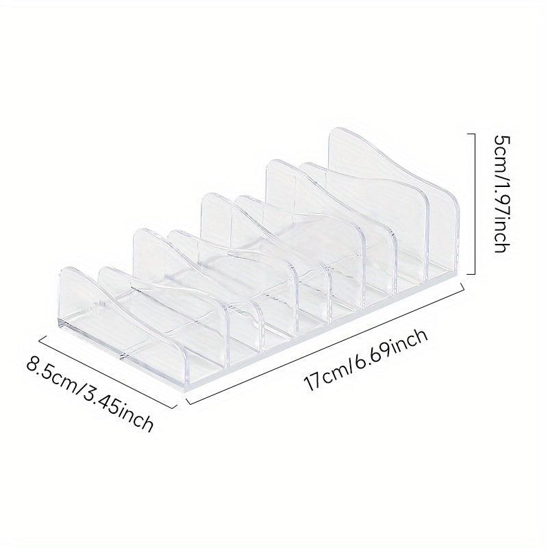 Transparent Cosmetic Storage Rack for Makeup and Skin Care Products