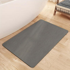 Soft Diatom Mud Bath Rug Non Slip Absorbent Quick Drying Mat