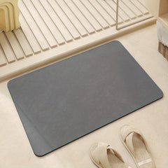 Soft Diatom Mud Bath Rug Non Slip Absorbent Quick Drying Mat