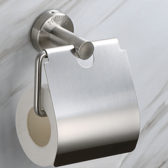 Stainless Steel Bathroom Roll Paper Holder Wall Mounted Toilet Paper Holder